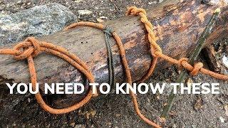 8 Essential Camp Knots and Hitches That You Need to Know