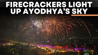 Deepotsav 2023 LIVE: Magnificent Firecracker Show Light Up Ayodhya’s Sky