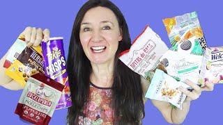 American Taste Test Takis Crisps Hersheys Chocolate Pretzels Papitas de Casa