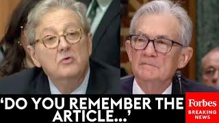 "'I'd F--- You Right Here...'": John Kennedy Grills Jerome Powell Shocking Reports About Employees