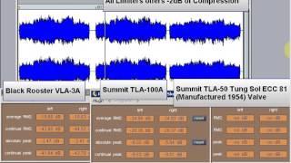 Black Rooster VLA3A Compared to Summit TLA-100A & TLA-50 Hardware