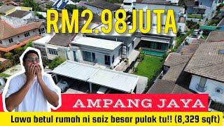 Macam Tak Percaya Ni Rumah SEMI-D !! CANTIK WEH | Ampang Jaya