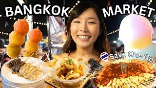 NEW Street Food Paradise in Bangkok, Save One Go Market!!!