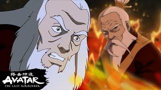 Firelord Sozin Betrays Avatar Roku at the Volcano  Full Scene | Avatar: The Last Airbender