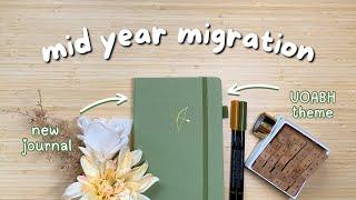 New Bullet Journal Setup 2023 | Mid year bujo migration  | Once Upon a Broken Heart