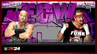 WWE 2K24 | ROB VAN DAM vs TERRY FUNK
