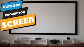 Top 10 Best Outdoor Projector Screen (2024)