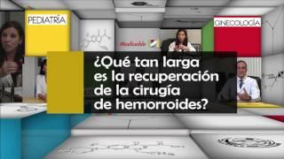 ¿Qué tan larga es la recuperación de la cirugía de hemorroides?