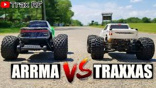 ARRMA GRANITE vs TRAXXAS STAMPEDE Drag Race! | *UNEXPECTED RESULTS*