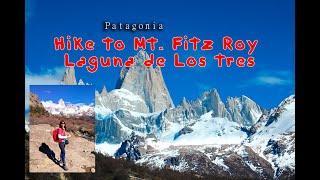  Hike to Mt. Fitz Roy | Laguna de Los Tres | El Chalten | Argentina #patagoniatravels #argentina