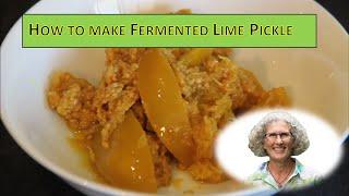 Fermented Lime Pickle