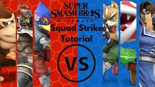 What is Squad Strike? (Tutorial Playthrough) - Super Smash Bros. Ultimate