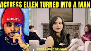 Actress Ellen Page transitions into a man