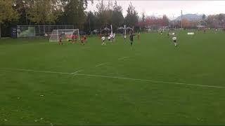 13. Frixos Petsas, (13 yrs old), makes it 1-0 for MU FC U14