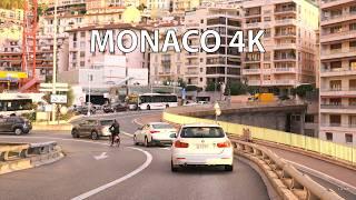 Monaco 4K - French Miami - Morning Drive