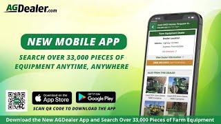 AgDealer's Mobile App - Search over 45,000 pieces of equipment anytime, anywhere.