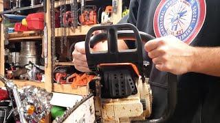 Stock Stihl 026 / MS260 vs. Muffler mod
