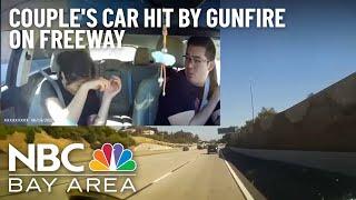 Couple Narrowly Missed by Gunfire on East Bay Freeway