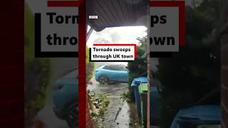 A tornado has swept through a town in the UK. #Tornado #UK #BBCNews