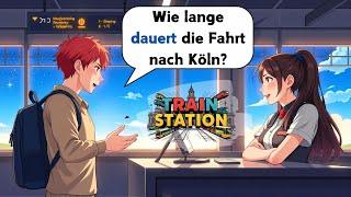 ️ German Q&A Phrases: Master Train Station Conversations in Minutes! 