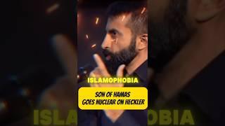 “You Accuse Me!!!” Son of Hamas Destroys Pro-Palestinian Heckler