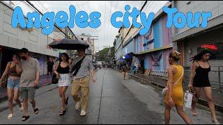 A.Santos Road, Walking Street, Fields Avenue. Monday Angeles city Trip.