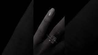 Objekts / Objkts jewelry Aura ring / Radiant cut solitaire ring