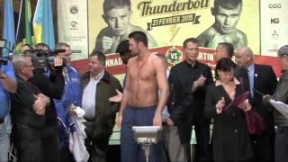 Hughie Fury vs Andriy Rudenko Weigh-In