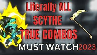 ALL SCYTHE True Combos in 1 Minute #brawlhalla #scythe