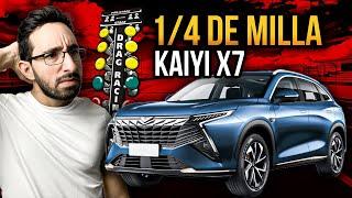 ¡El Kaiyi X7 es el más rápido! ¡Listo para la pista!