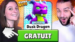 ON DÉBLOQUE LE SKIN MYTHIQUE DUSK DRAGON ! STUMBLE GUYS