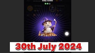 How To UNLOCK 30 July Hamster Daily Combo Cards Today  and CLAIM your 5MILLION HAMSTER COIN