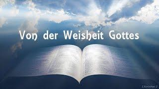 Von der Weisheit Gottes