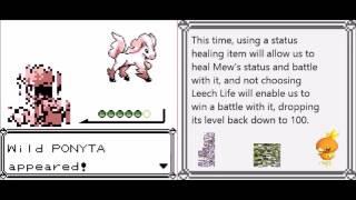 Forcing 94 h or $ (0xF9) to evolve into Mew (Generation I)