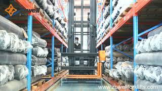 Client application  for Zowell Electric Very Narrow Aisle Forklift