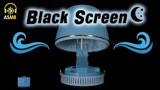 White Noise Therapy- Soothing BLUE -1968 Bonnet Dryer- 9 hours of BLACK SCREEN ASMR