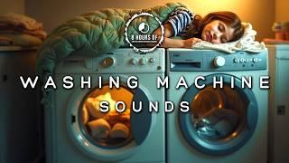 8 hours of washing machine sound | washing machine asmr, bruit machine a laver and white noise