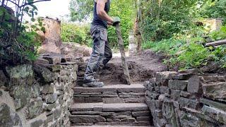 Reconstructing the steps to the old ruins