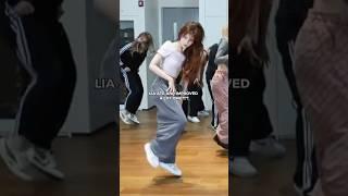 LIA EATING GOLD CHOREOGRAPHY UP !?/!/ SHE IMPROVED A LOT #kpop #lia #itzy #girlgroup