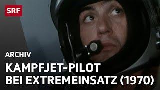 Piloten-Training mit Mirage-Kampfflugzeug | Kampfjet-Pilot bei der Schweizer Luftwaffe | SRF Archiv