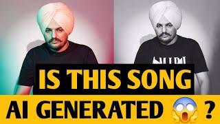 Sidhu Moose Wala • New Song is AI Generated  ? • Big Update