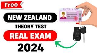 NZ Driving Theory Test 2024, New Zealand Driving Theory Mock Test