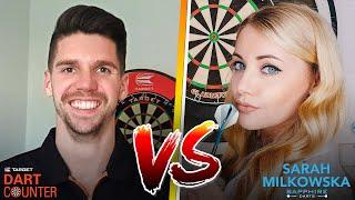 Online Darts Match vs SARAH MILKOWSKA! 