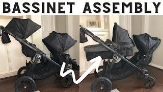 CITY SELECT BASSINET ASSEMBLY| BABY JOGGER STROLLER / CITY SELECT DOUBLE STROLLER / QUICK TIP