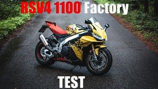 Dunlop Aprilia RSV4 1100 Factory TEST | Machen die 217PS noch Sinn auf der Straße?