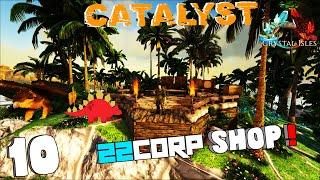 ARK Survival Evolved "22Corp Shop" : Ep 10 wt Akan22 • In Hindi • Crystal Isles