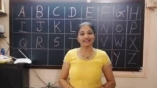 How to Teach English alphabet | English alphabet | Teach the alphabet | A for apple | abc learning