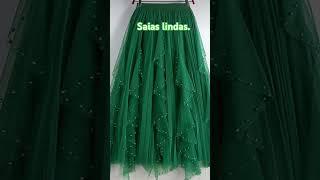 SAIAS LINDAS #inspiração #dicas #ideas #vestidos #modafeminina #estilo #saias #moda #look #mulhe