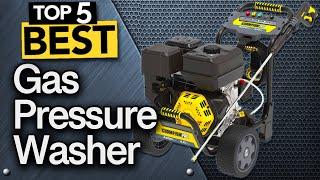  TOP 5 Best Gas Pressure Washers: Today’s Top Picks