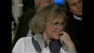 Hildegard Knef bei „Leute“, 1985